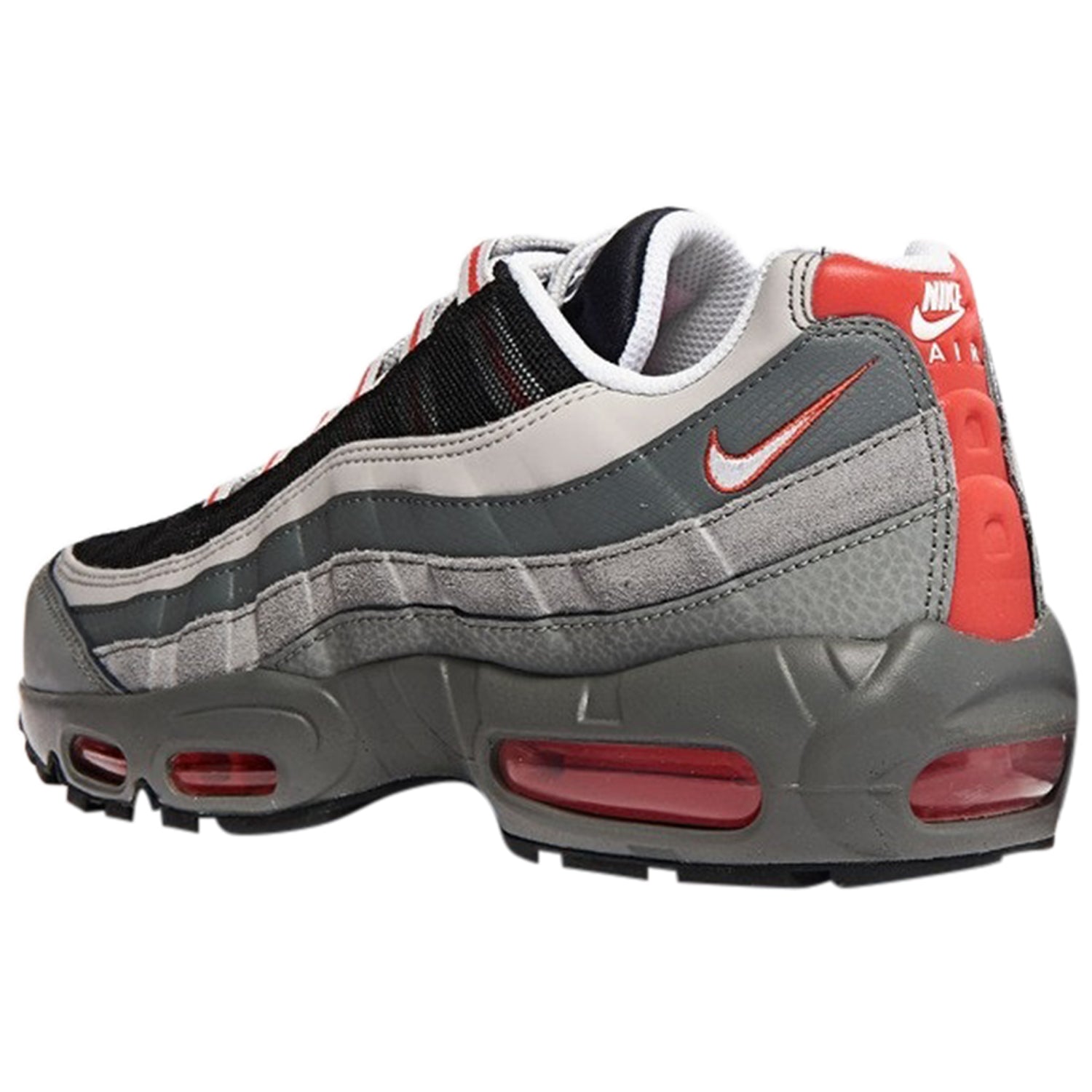 AIR MAX 95 ESSENTIAL 'PARTICLE GREY TRACK RED'