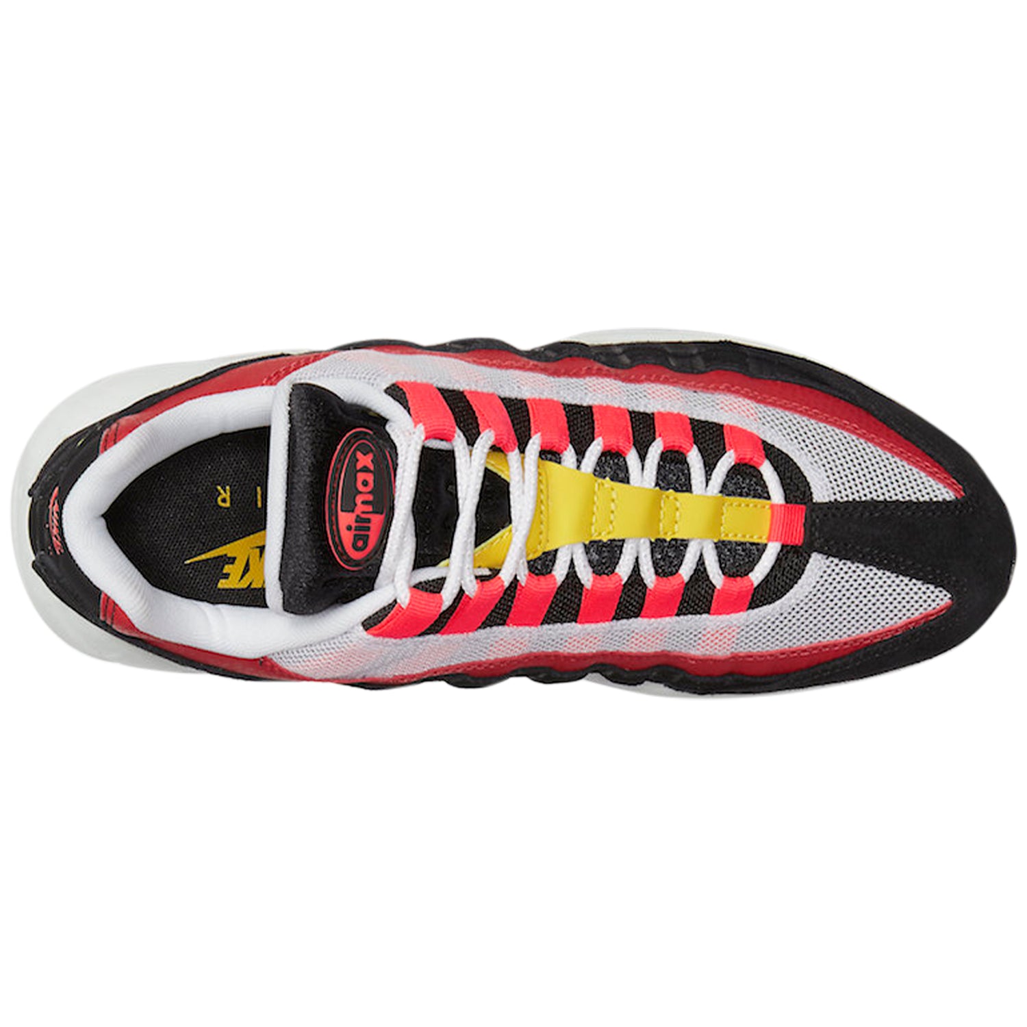 Nike Air Max 95 Black Crimson Yellow