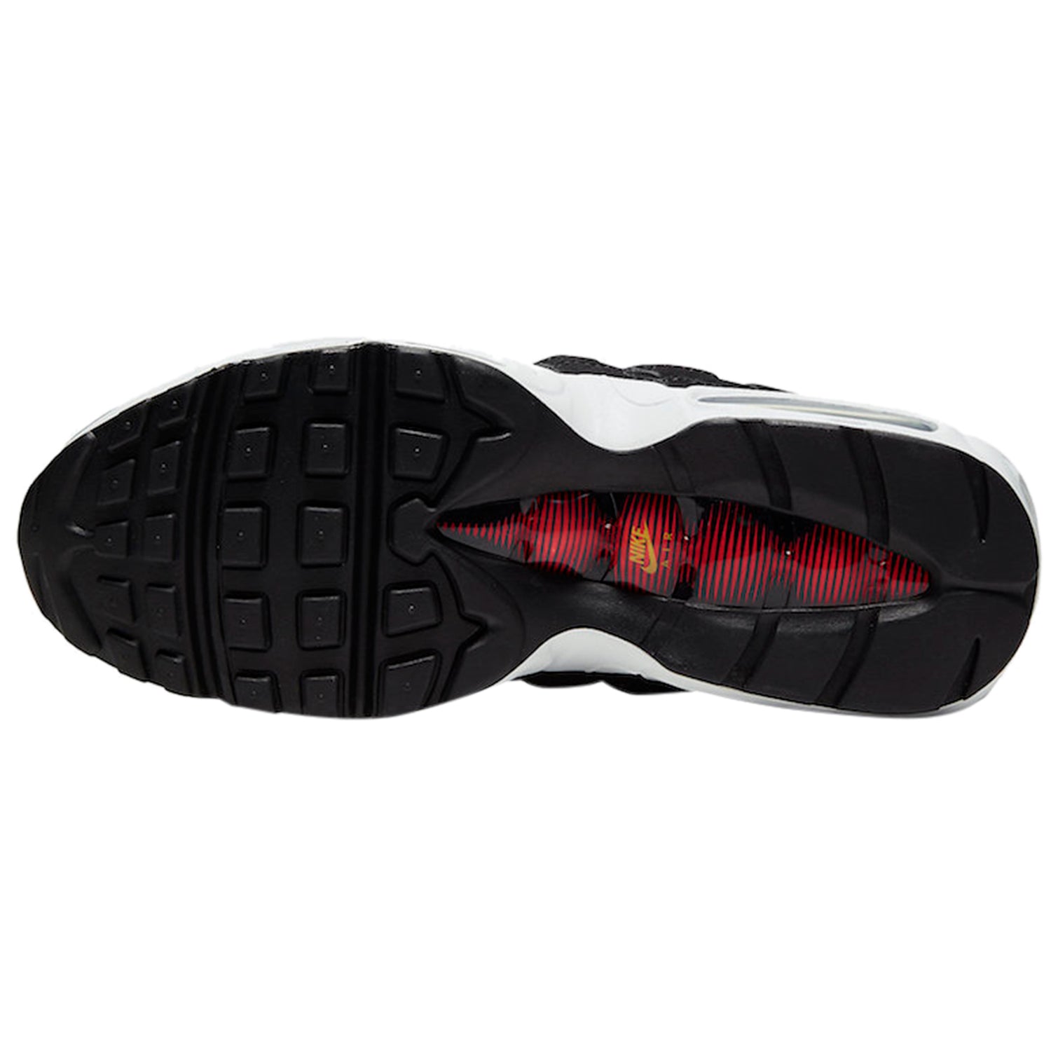 Nike Air Max 95 Black Crimson Yellow