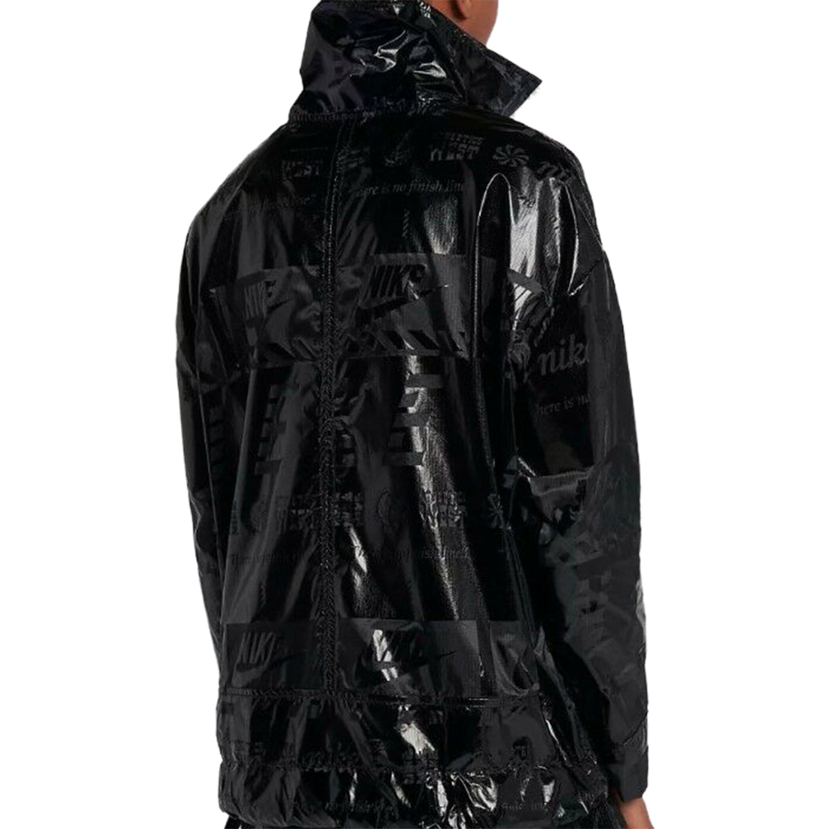 Nike Sportswear Metallic Half Zip Jacket Womens Style : 914210