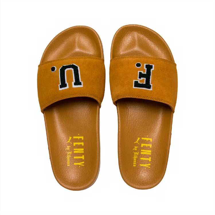 Puma Leadcat Slide Rihanna Fenty FU Brown (Women&