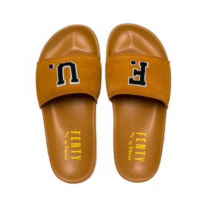 Puma Leadcat Slide Rihanna Fenty FU Brown (Women&