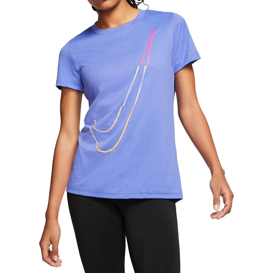 Nike Dri-fit Legend Icon Clash Swoosh Tee Womens Style : Ct7352