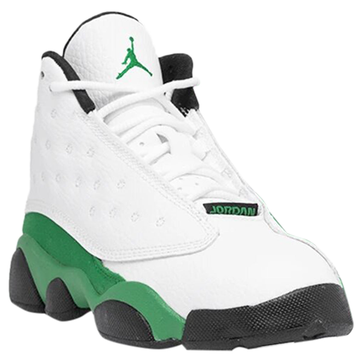 Jordan 13 Retro White Lucky Green (PS)