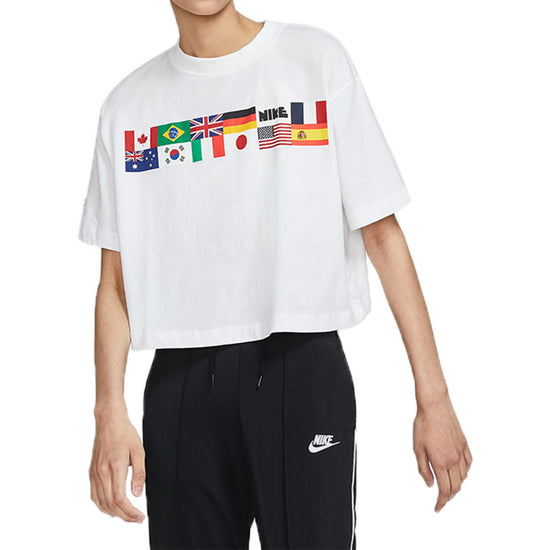 Nike Flag Crop Top Womens Style : Cj3223