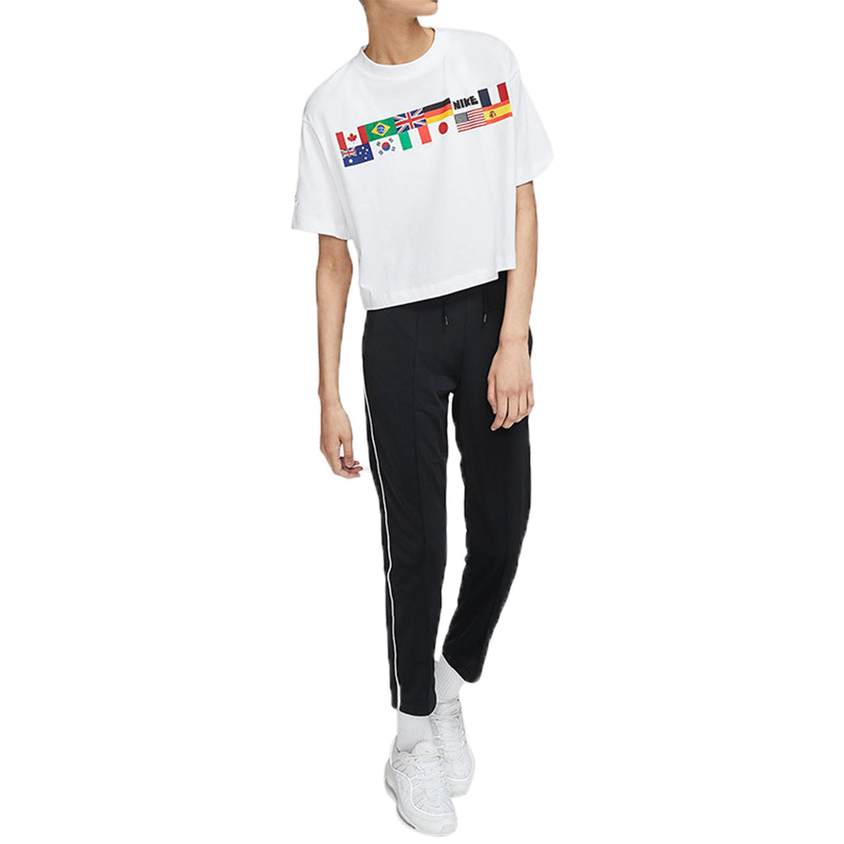 Nike Flag Crop Top Womens Style : Cj3223