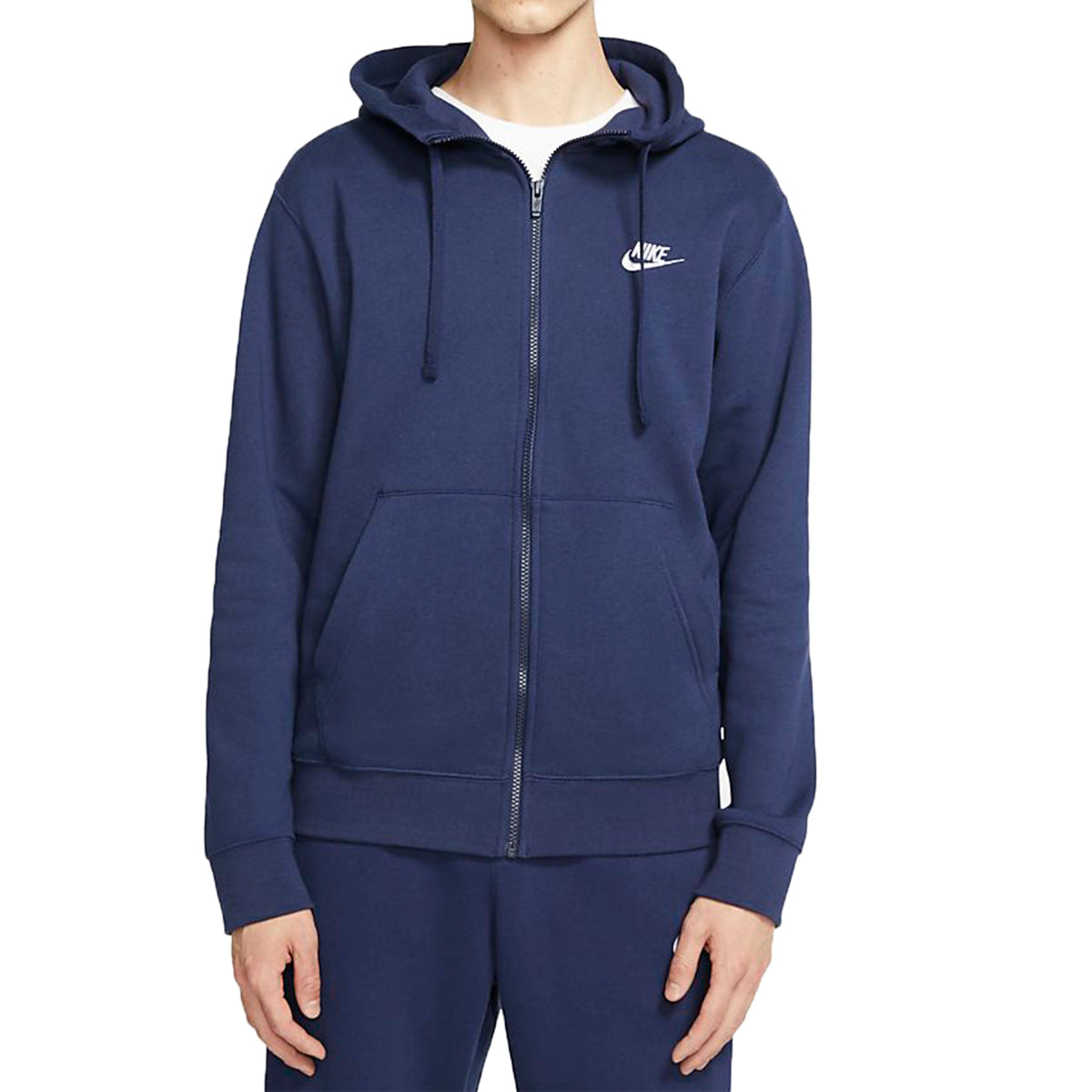 Nike Sportswear Club Fleece Full-zip Hoodie Mens Style : Bv2645