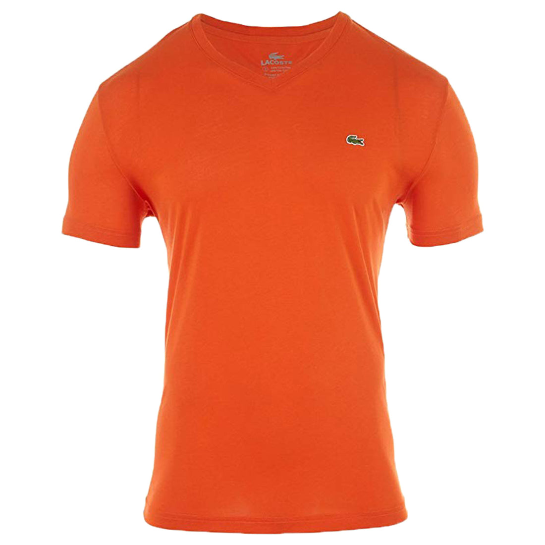 Lacoste Short Sleeve Pima Jersey V neck T-shirt Style 