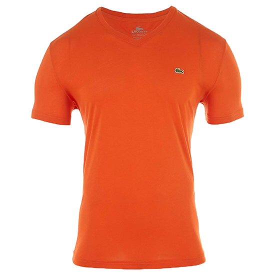 Lacoste Short Sleeve Pima Jersey V neck T-shirt Style # TH6604-51