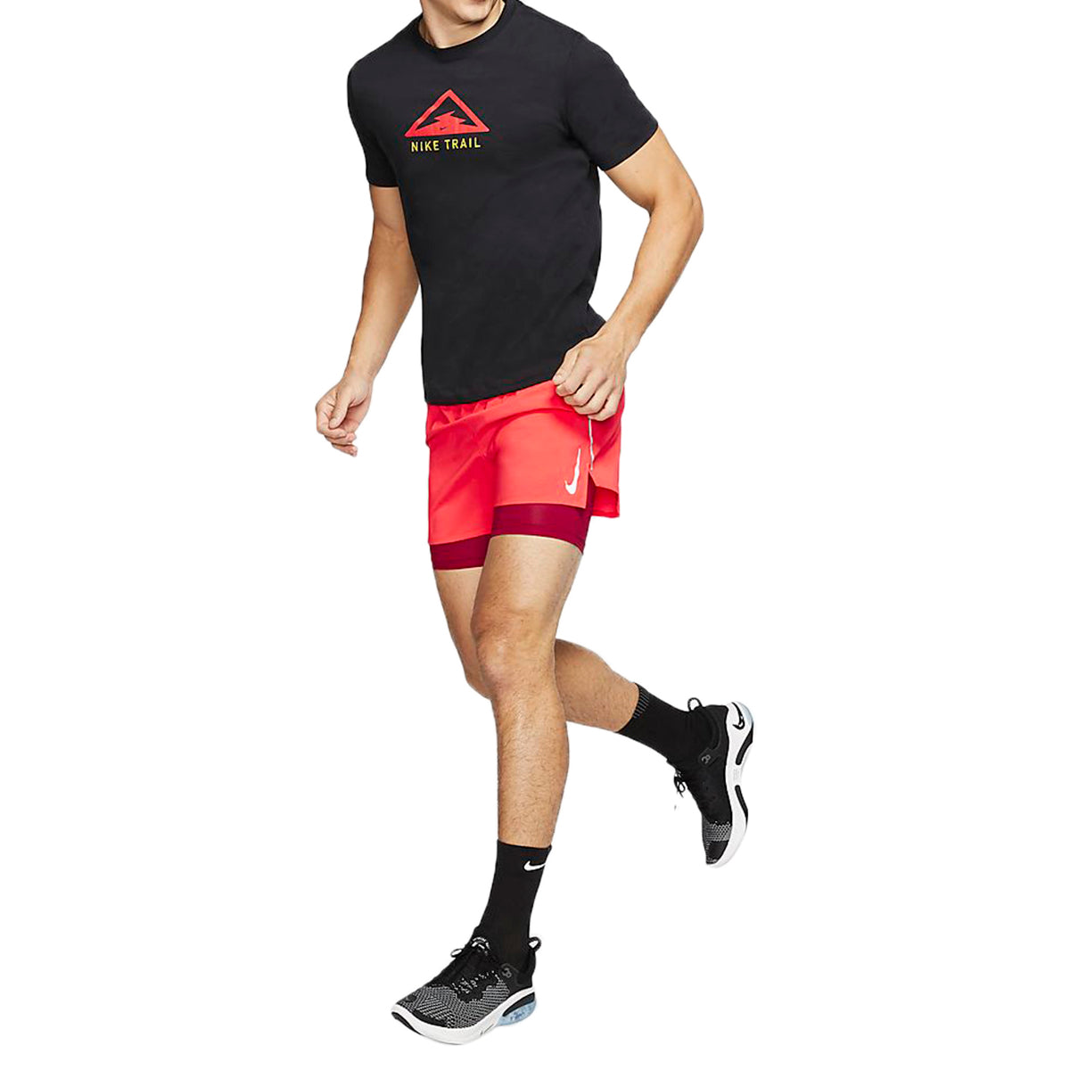 Nike Dri-fit Trail Trail Running T-shirt Mens Style : Ct3857