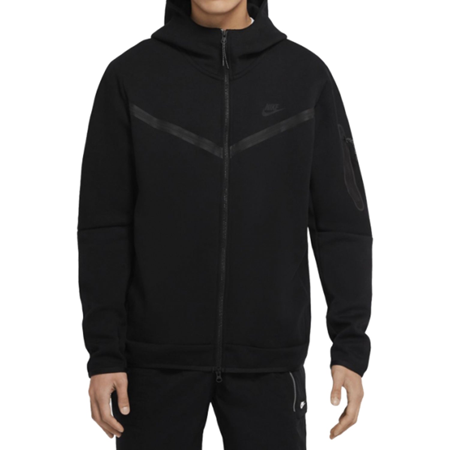 Nike Tech Fleece Full Zip Hoodie Black