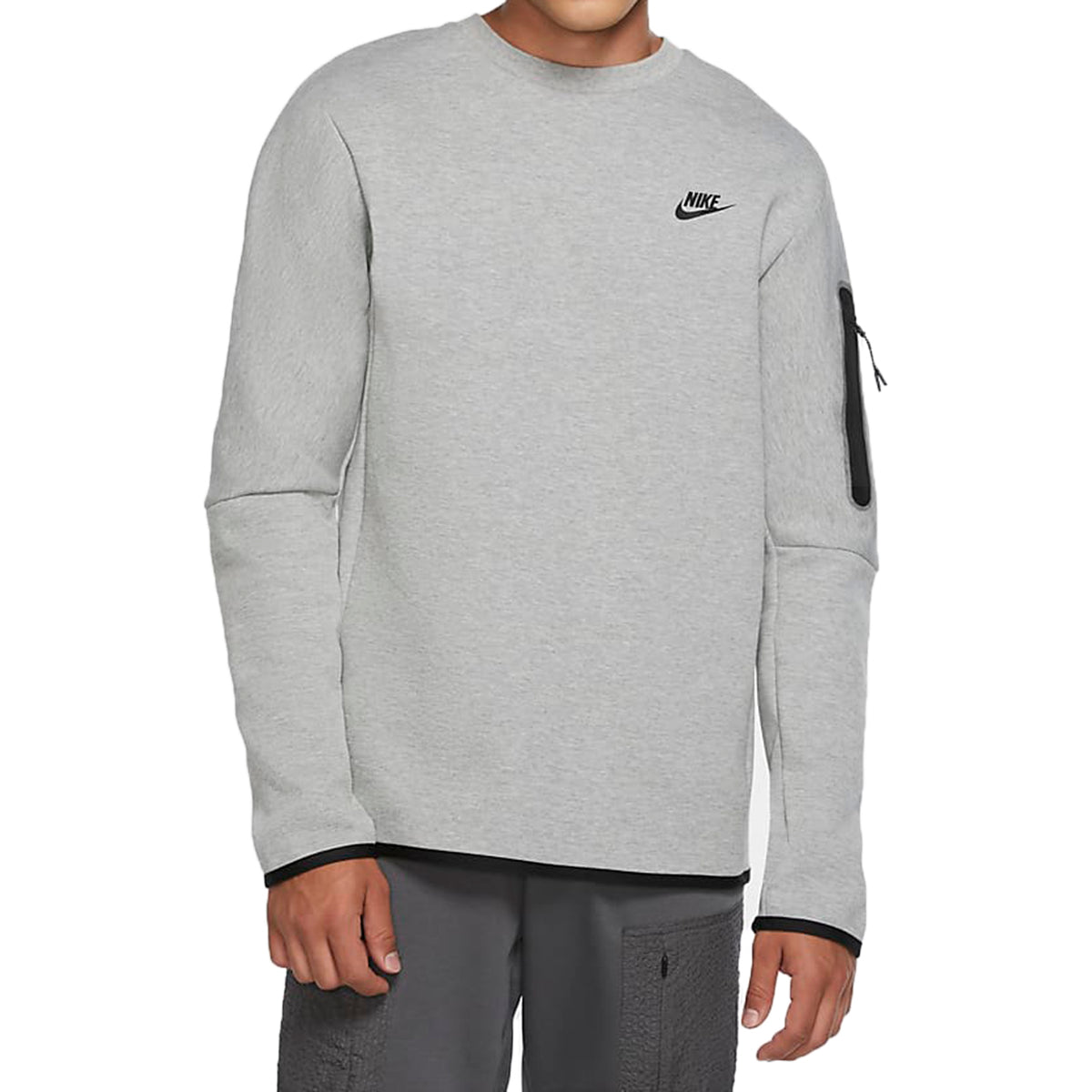 Nike Sportswear Tech Fleece Crew Dark Grey Heather