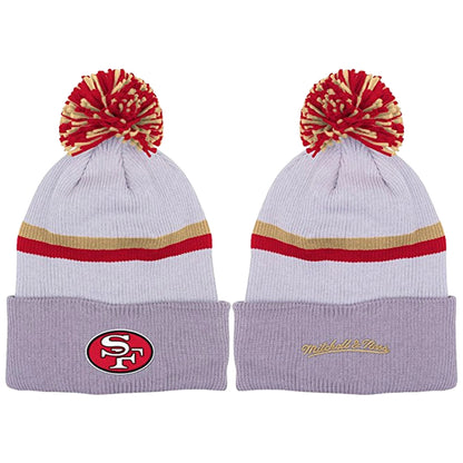 Mitchell&amp;ness Team Color Beanie Unisex Style : Kq28z