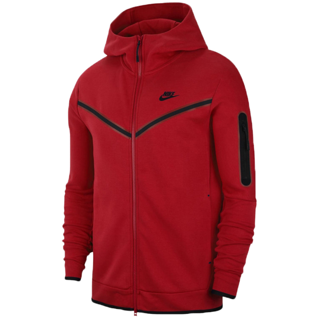 Nike Tech Fleece Full Zip Hoodie University Red
