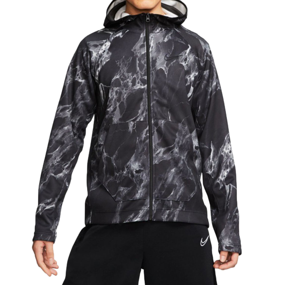 Nike Spotlight Marbled F/z Hoodie Mens Style : Bv9351