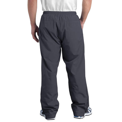 Sport-tek Side Pockets Leg Zipper Wind Pants Mens Style : Pst74