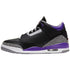 Jordan 3 Retro Black Court Purple Mens Style : Ct8532-050