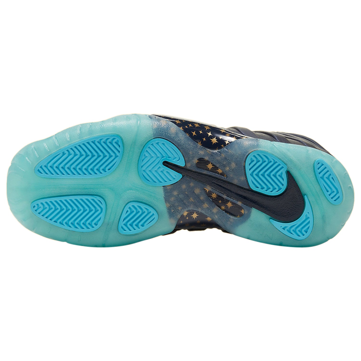 Nike Air Foamposite One Obsidian Metallic Gold (GS)