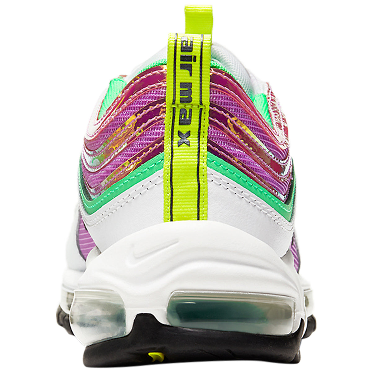 Nike Air Max 97 White Electro Green Fuchsia Glow (Women&