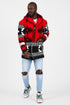 One In A Million Hooded Cardigan Sweater Mens Style : S2006-7
