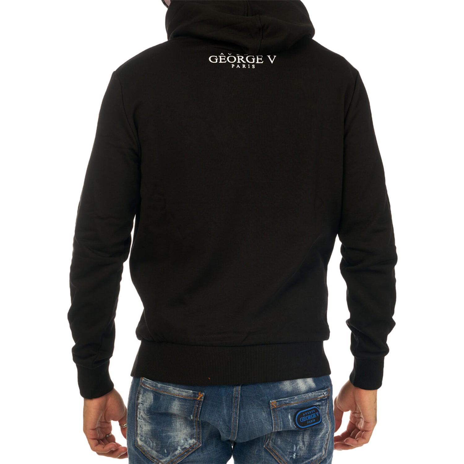 George V Fashion Stone Hoodie Mens Style : Gv-2097