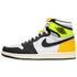 Jordan 1 Retro High White Black Volt University Gold
