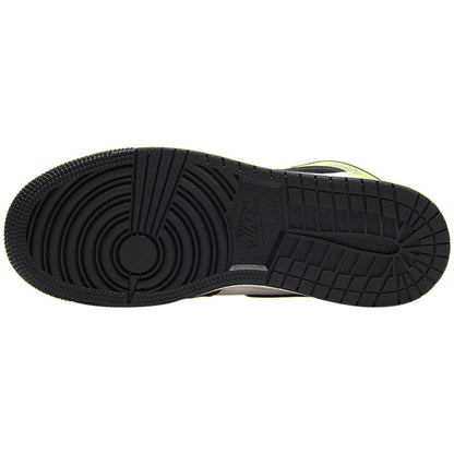 Jordan 1 Retro High White Black Volt University Gold (GS)