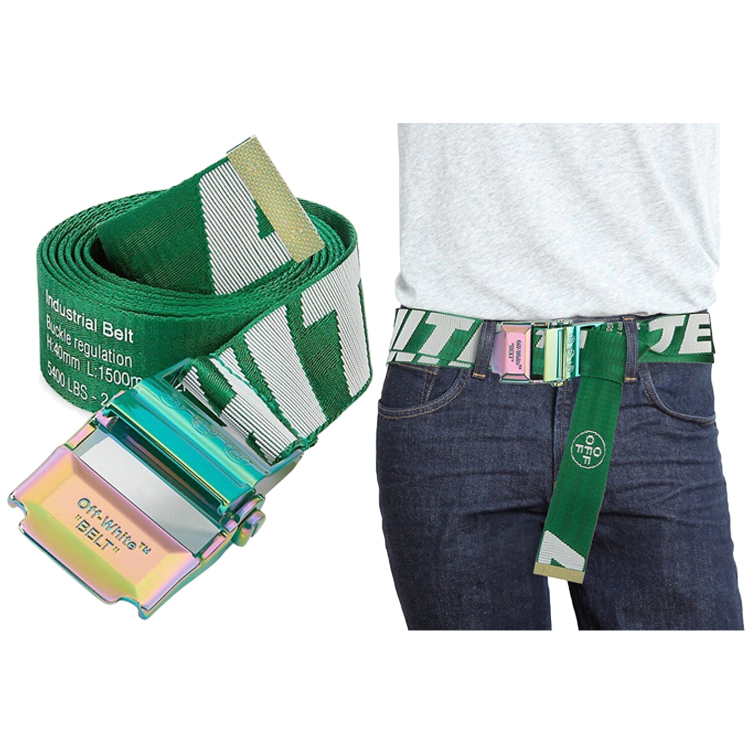 Off-white 2.0 Industrial Belt Unisex Style : F420414