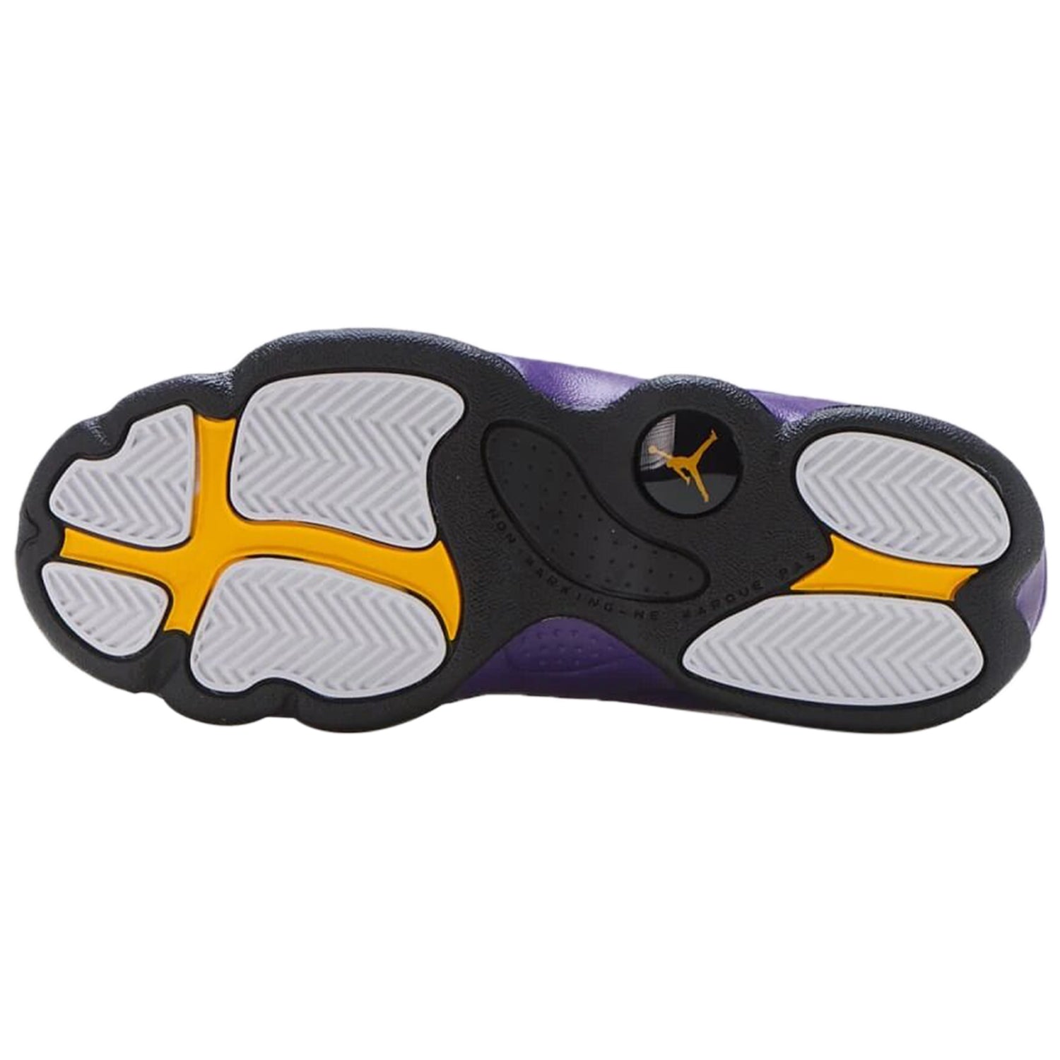 Jordan 13 Retro Lakers Little Kids Style : 414575-105