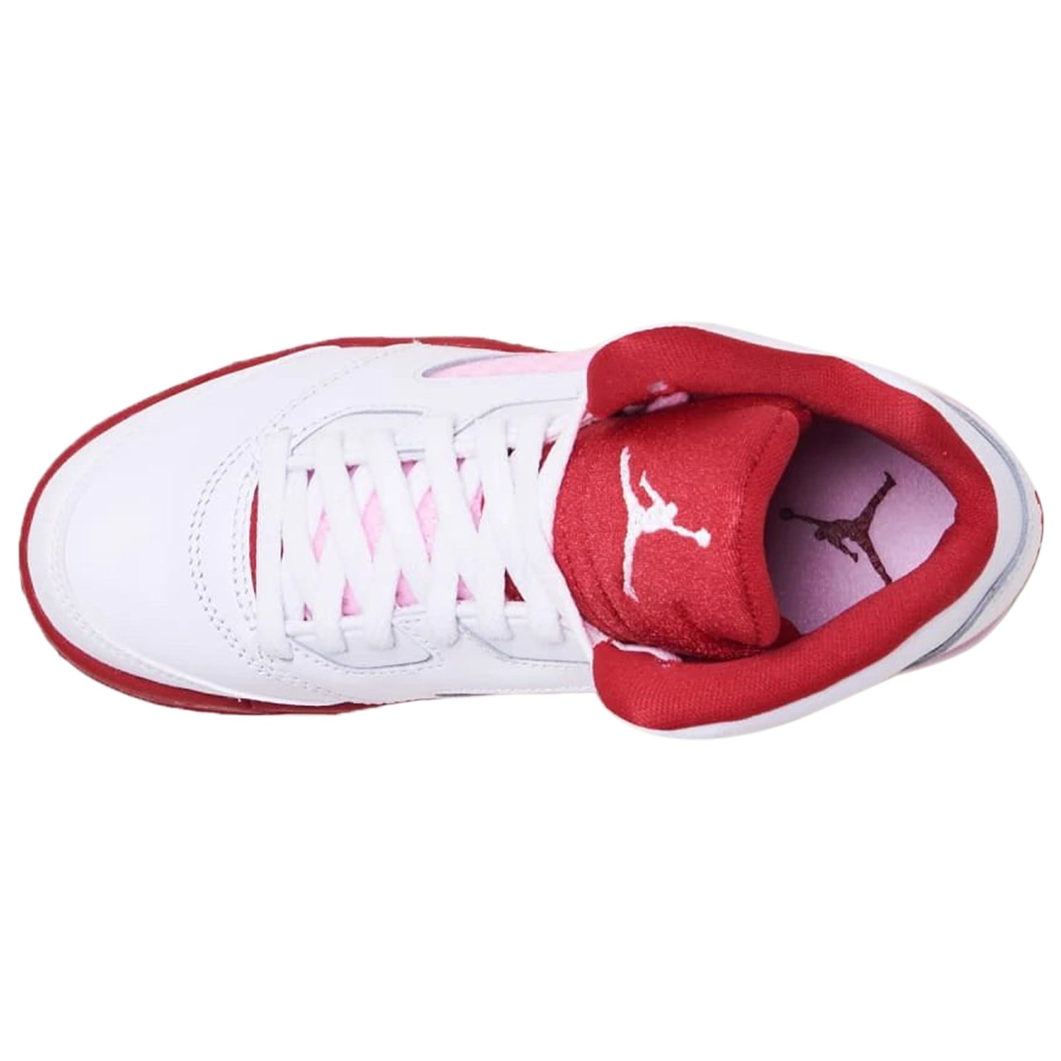 Jordan 5 Retro White Pink Red (PS)
