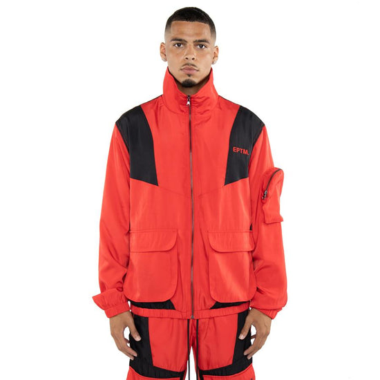 Eptm Color Block Nylon Jacket Mens Style : Ep9695