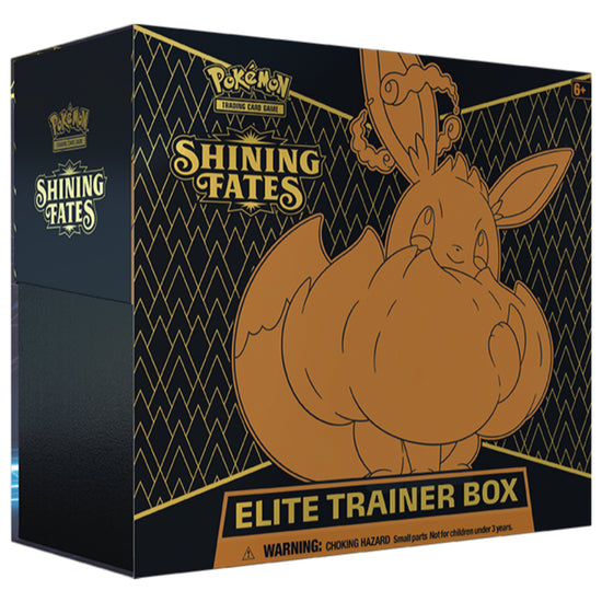Pokemon Shining Fates Elite Trainer Box Big Kids Style : 290-80817