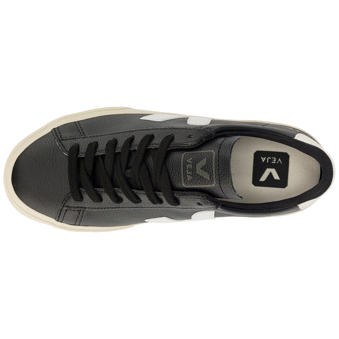Veja Campo Chromefree Black_white Womens Style : Cp0501215a