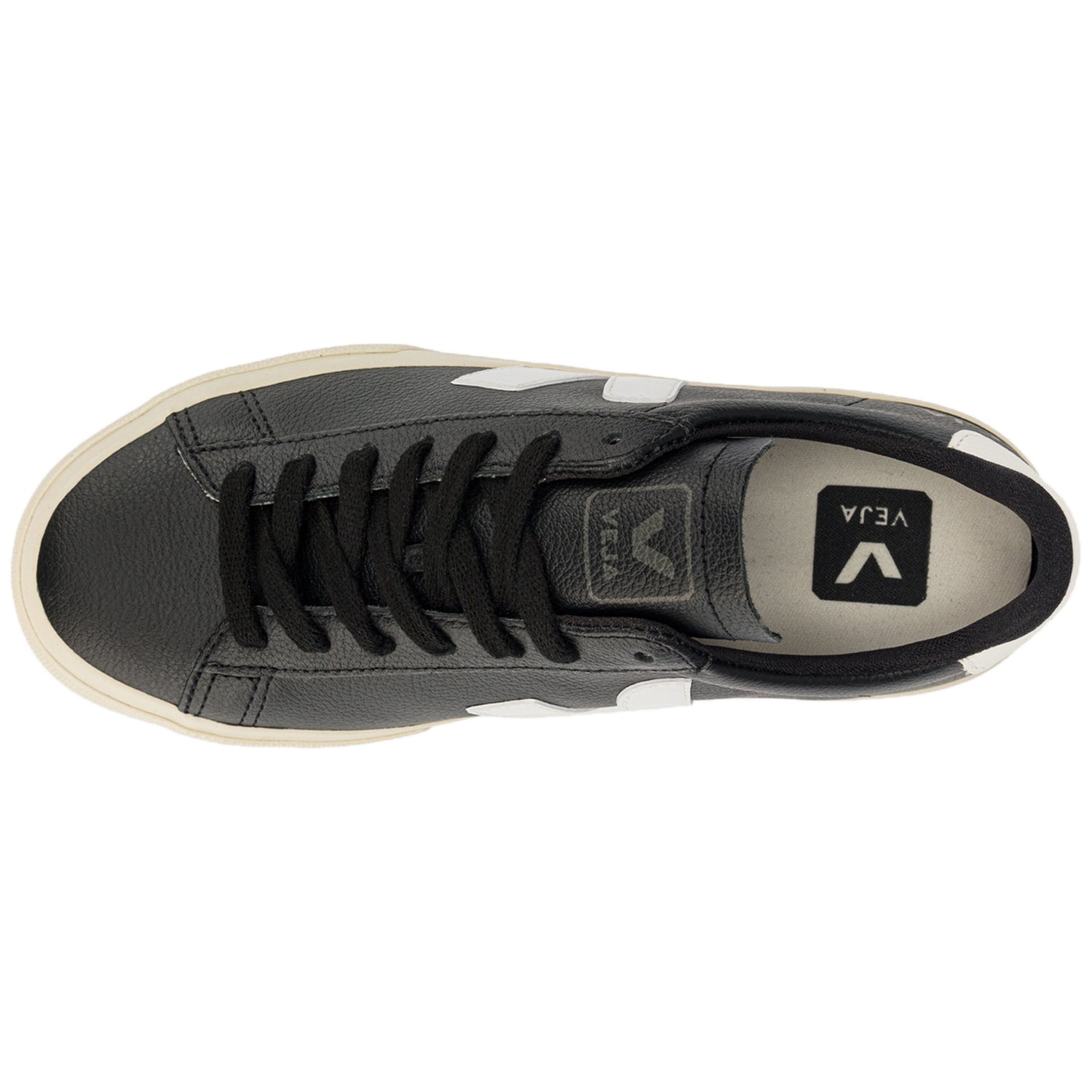 Veja Campo Chromefree Black_white Womens Style : Cp0501215a