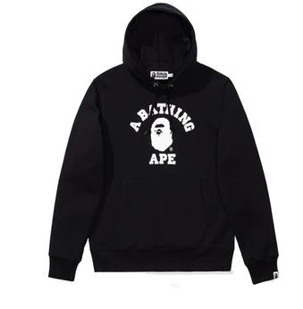 Bape College Pullover Hoodie Mens Style : 316194