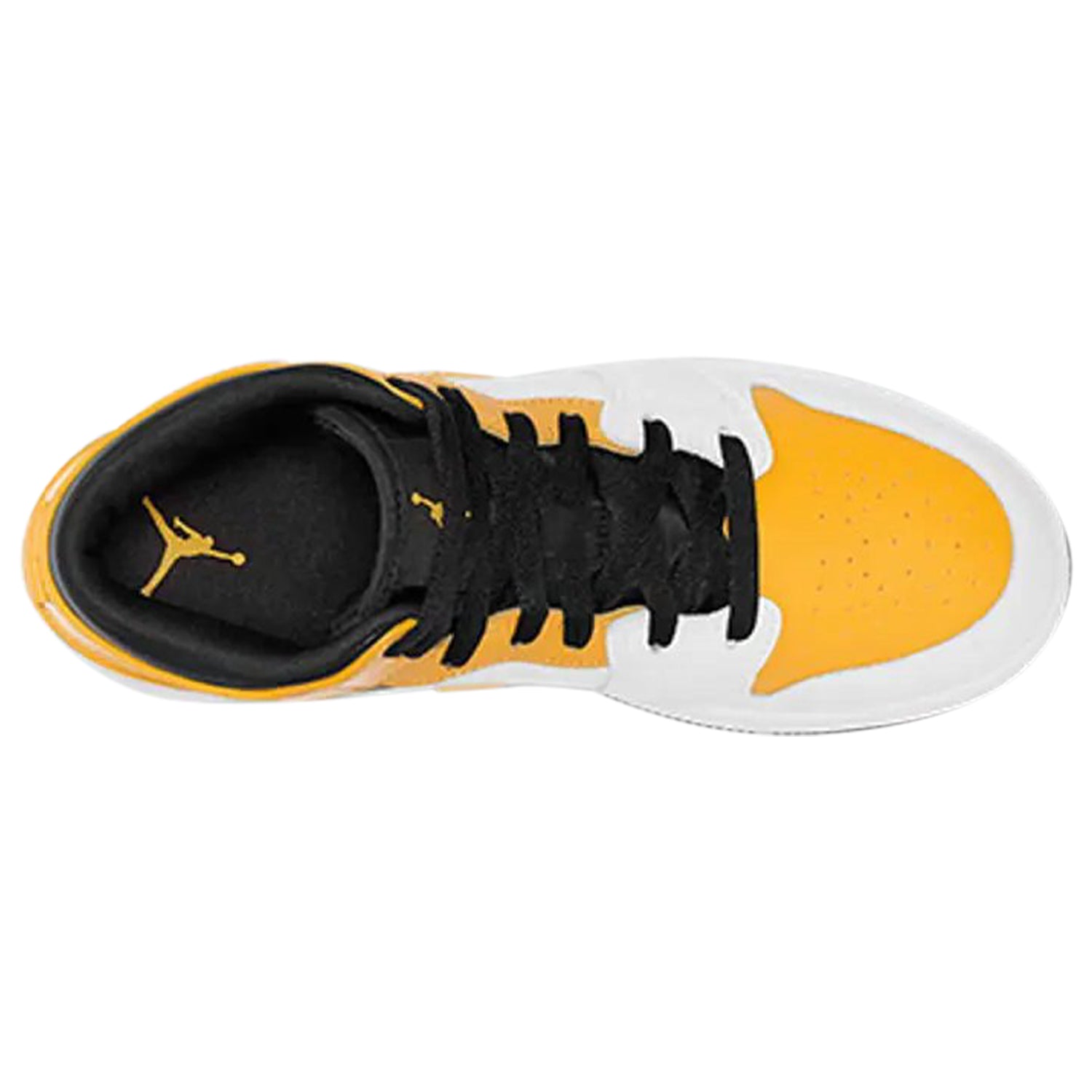 AIR JORDAN 1 MID GS 'UNIVERSITY GOLD'
