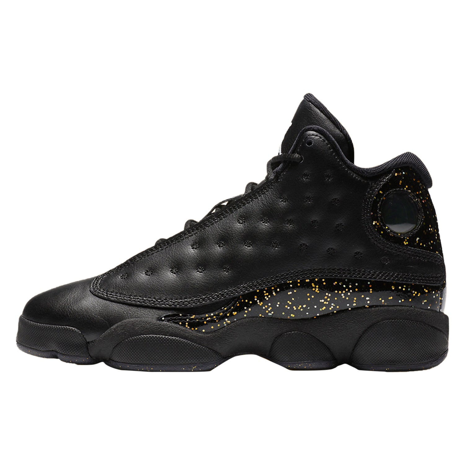 Jordan 13 Retro Black Metallic Gold (GS)