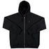 Supreme Small Box Drawcord Zip Up Hooded Sweatshirt Black