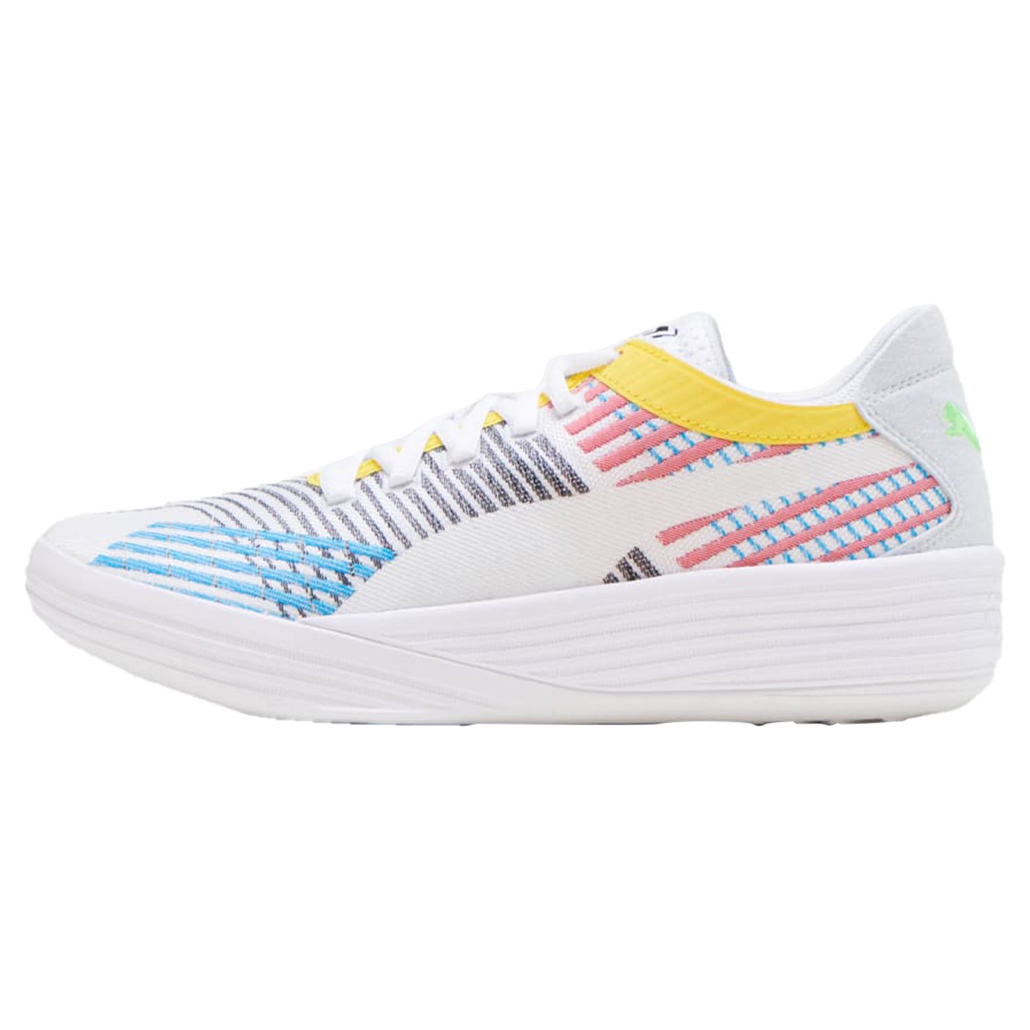 Puma Clyde All-Pro White Blue Atoll