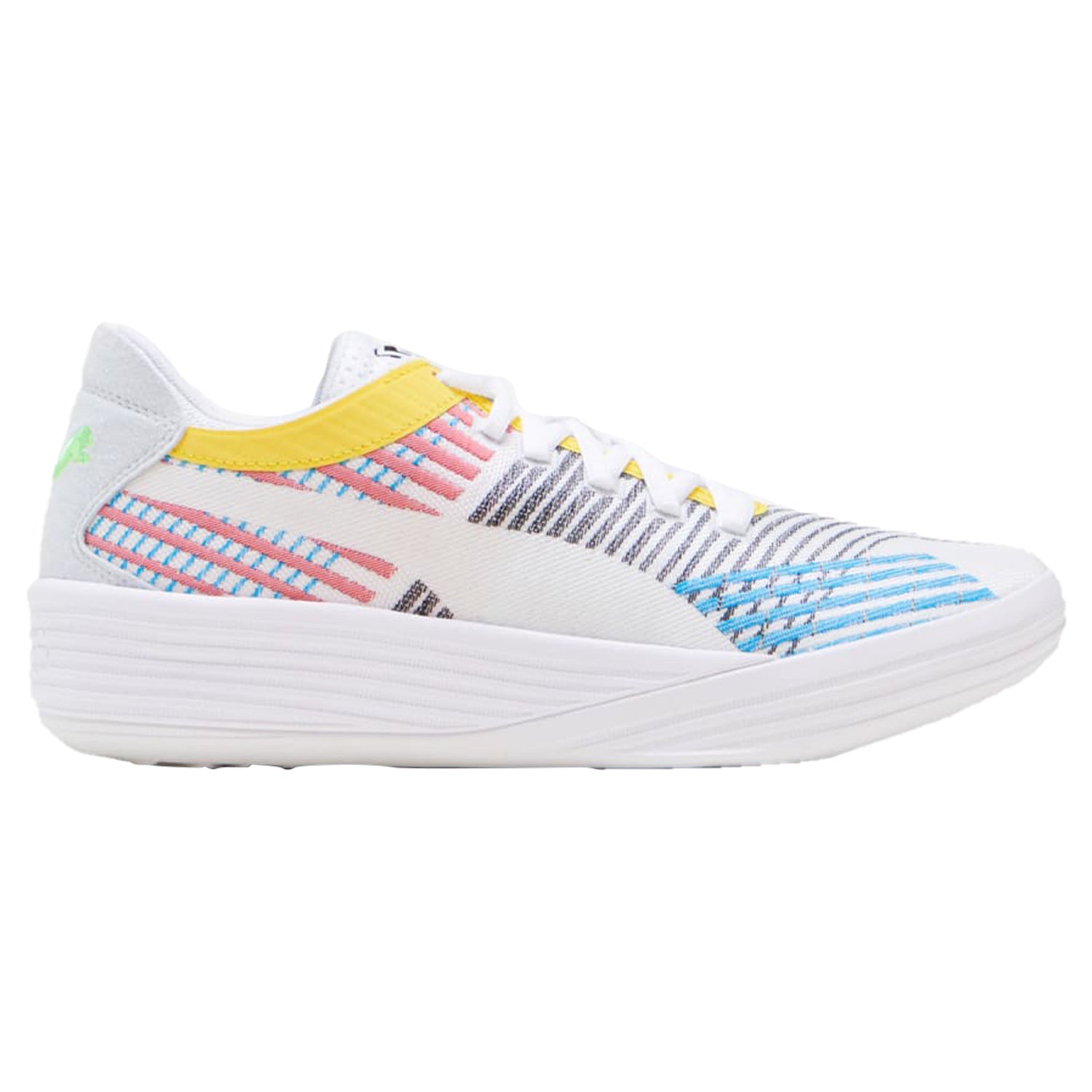 Puma Clyde All-Pro White Blue Atoll