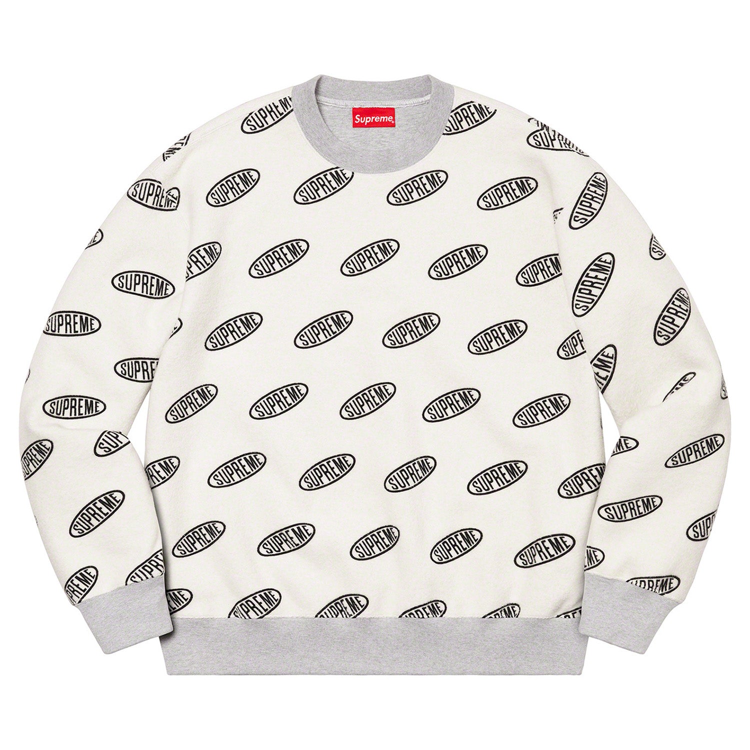 Supreme Liner Crewneck Heather Grey