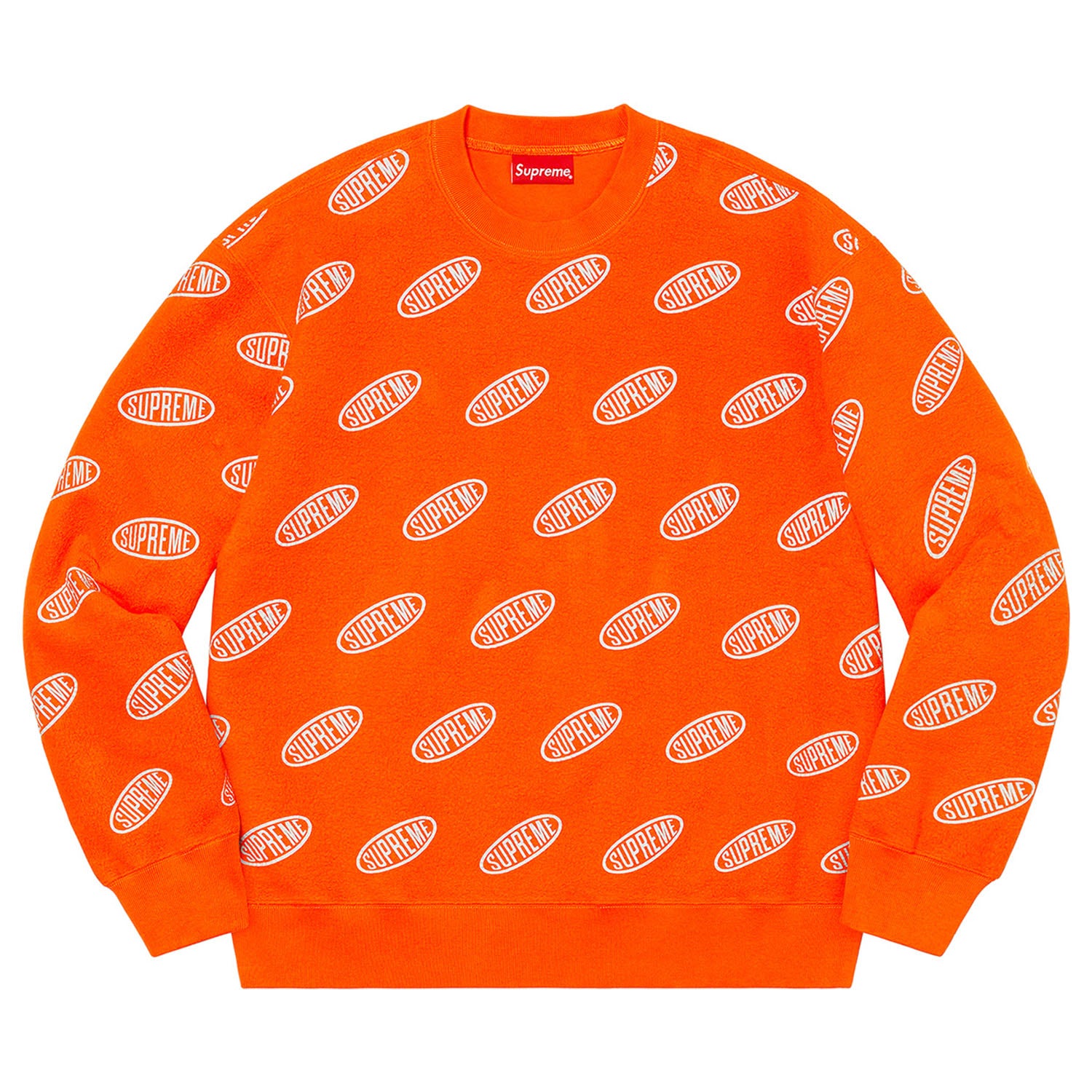 Supreme Liner Crewneck Orange