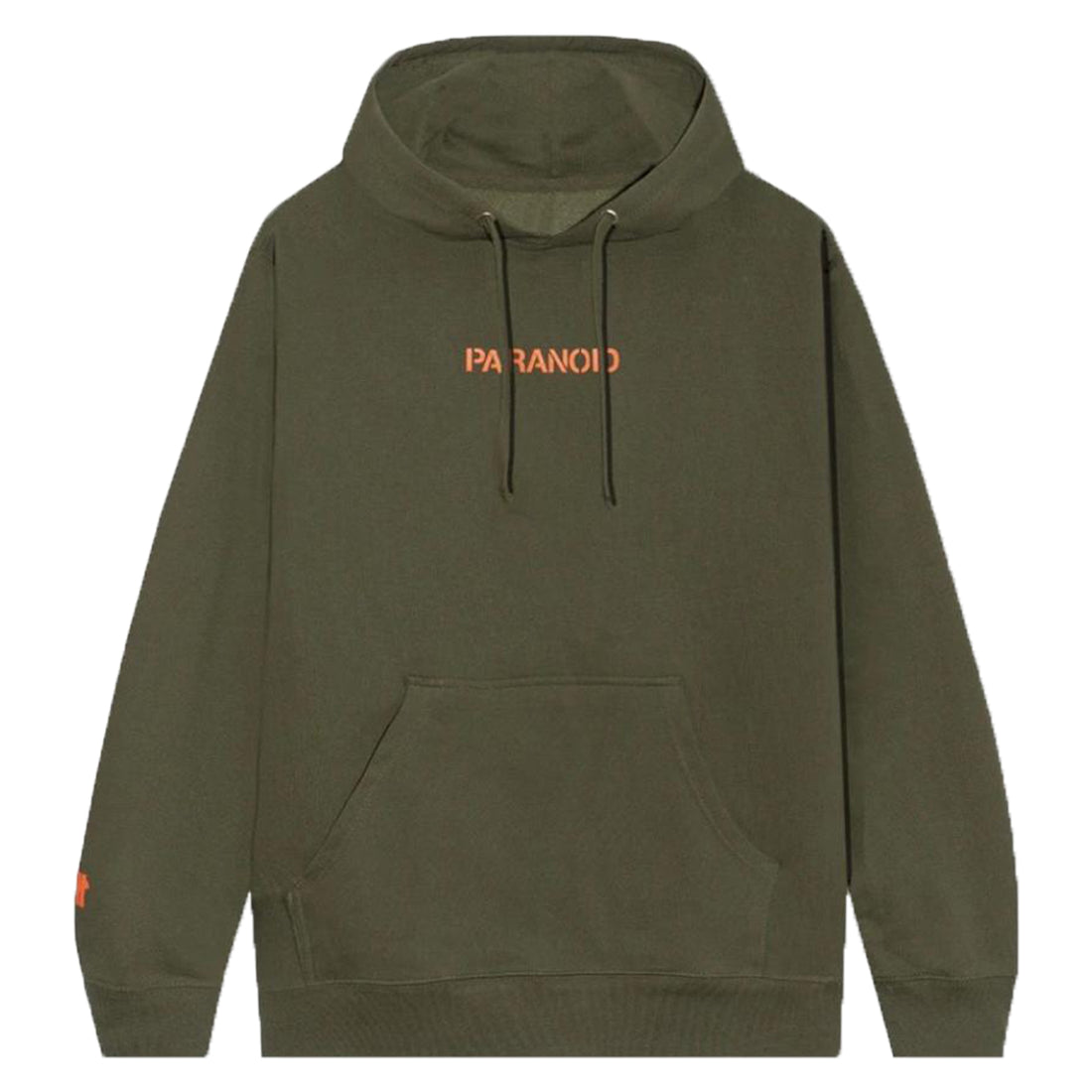 Anti Social Social Club x Undefeated Paranoid Hoodie Olive