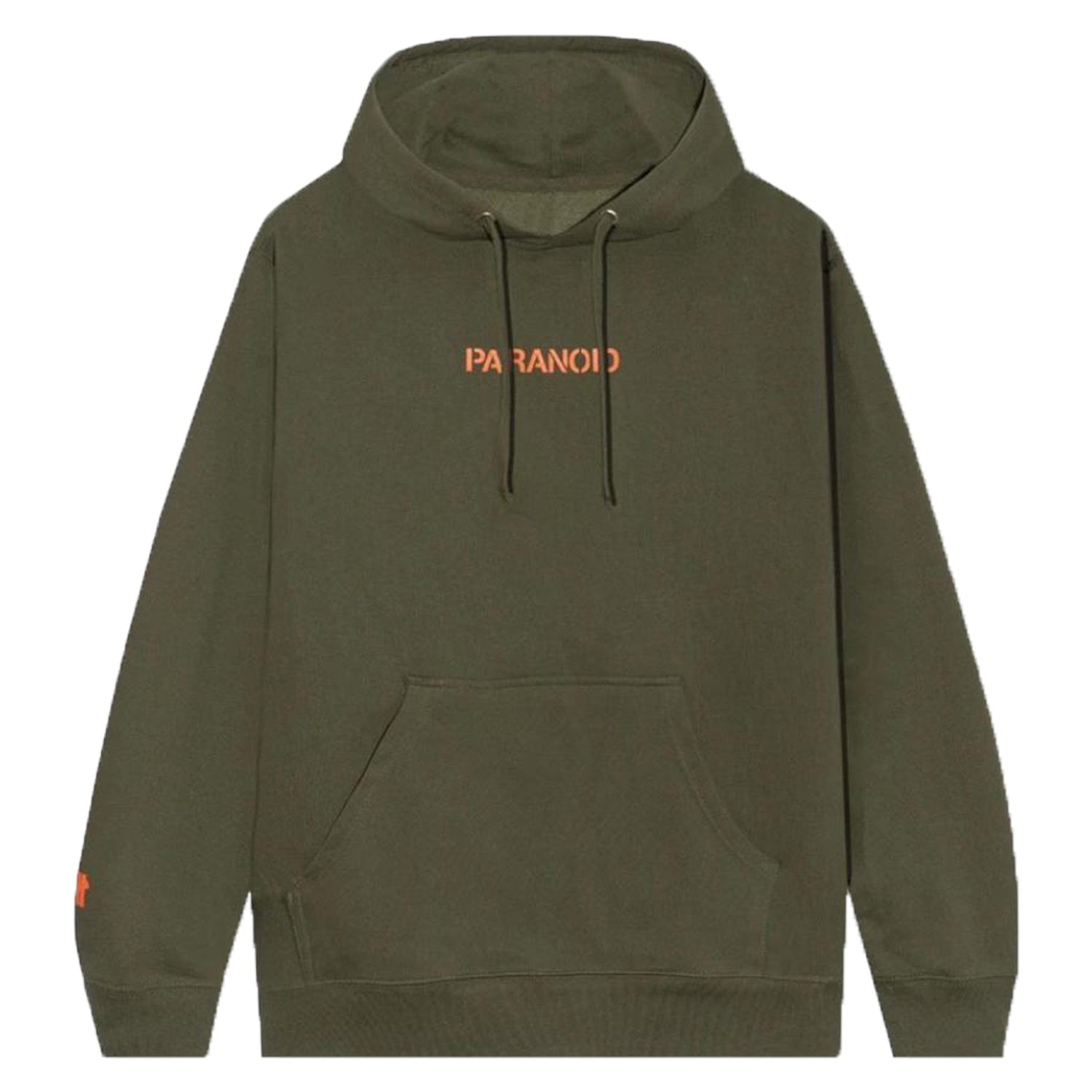 Anti Social Social Club x Undefeated Paranoid Hoodie Olive