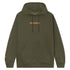 Anti Social Social Club x Undefeated Paranoid Hoodie Olive