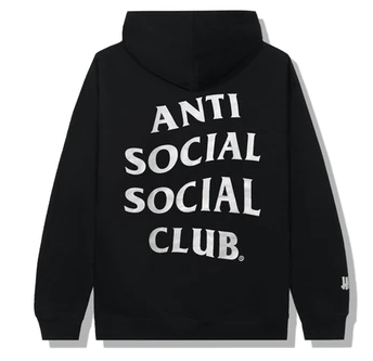 Anti Social Social Club x Undefeated Paranoid HoodieBlack