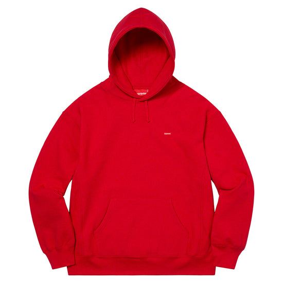 Supreme Enamel Small Box Hooded Sweatshirt Red