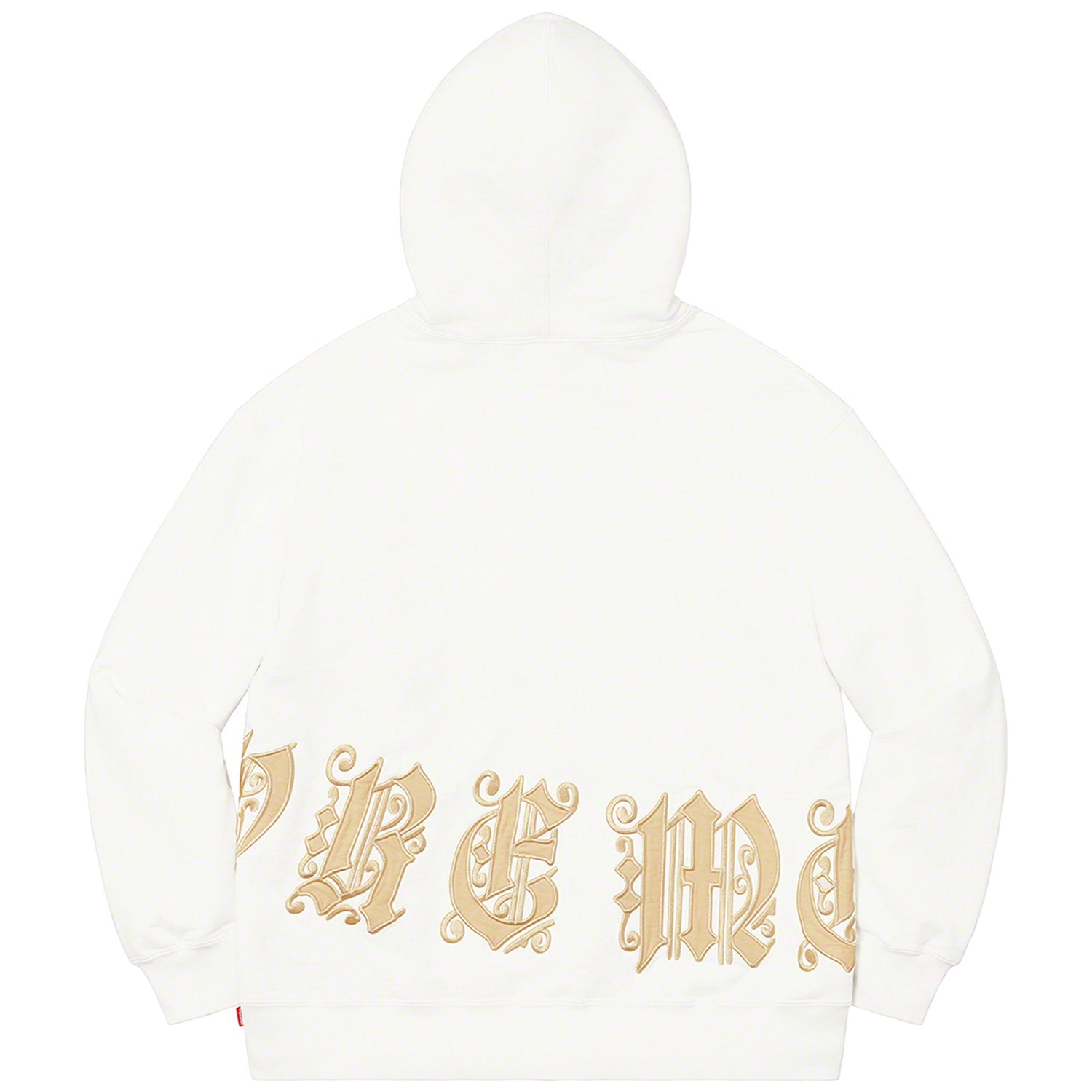 Supreme Old English Wrap Hooded Sweatshirt Mens Style : Ss21sw27