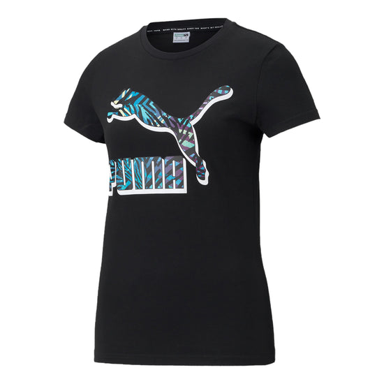 Puma Cg Reg Fit Graphic Tee Womens Style : 599617