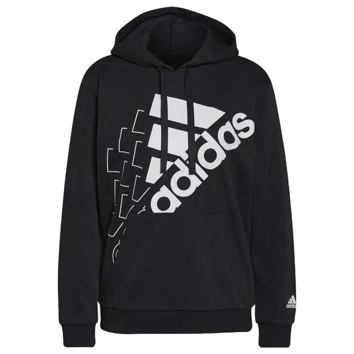 Adidas Brand Love Slanted Logo Relaxed Hoodie Womens Style : Gs1360